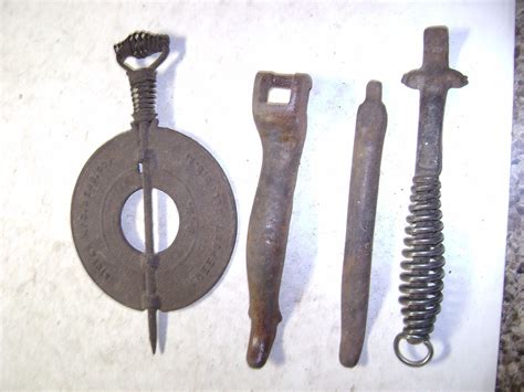 antique sheet metal parts for woodstove stovepipe|1950s stove parts.